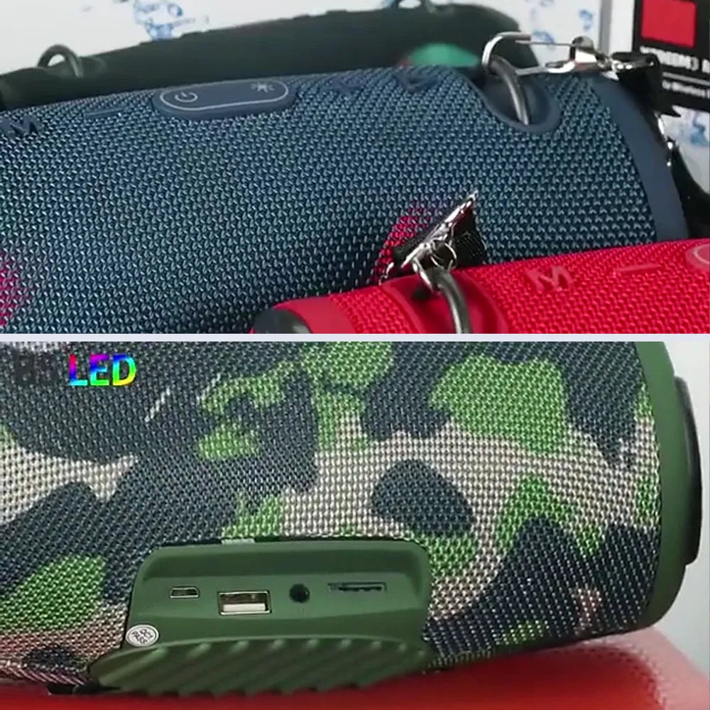 Carpbaba XTREME3R Portable Waterproof Power Bluetooth Speaker Wireless Subwoofer 360 Stereo Surround TWS FM Boom Box