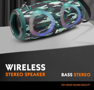 Carpbaba XTREME3R Portable Waterproof Power Bluetooth Speaker Wireless Subwoofer 360 Stereo Surround TWS FM Boom Box