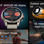 New For Huawei Ultra Hot sale GPS SmartWatch Men AMOLED HD Precise GPS Compass BT Call Health Monitor 5ATM Waterproof SWIM Watch