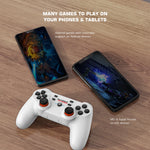 GameSir T3s White Bluetooth Wireless Gamepad Switch Game Controller for Nintendo Switch Android Smartphone Apple iPhone and PC