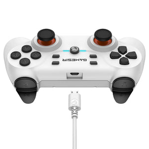 GameSir T3s White Bluetooth Wireless Gamepad Switch Game Controller for Nintendo Switch Android Smartphone Apple iPhone and PC