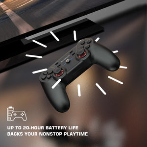 GameSir T3s White Bluetooth Wireless Gamepad Switch Game Controller for Nintendo Switch Android Smartphone Apple iPhone and PC