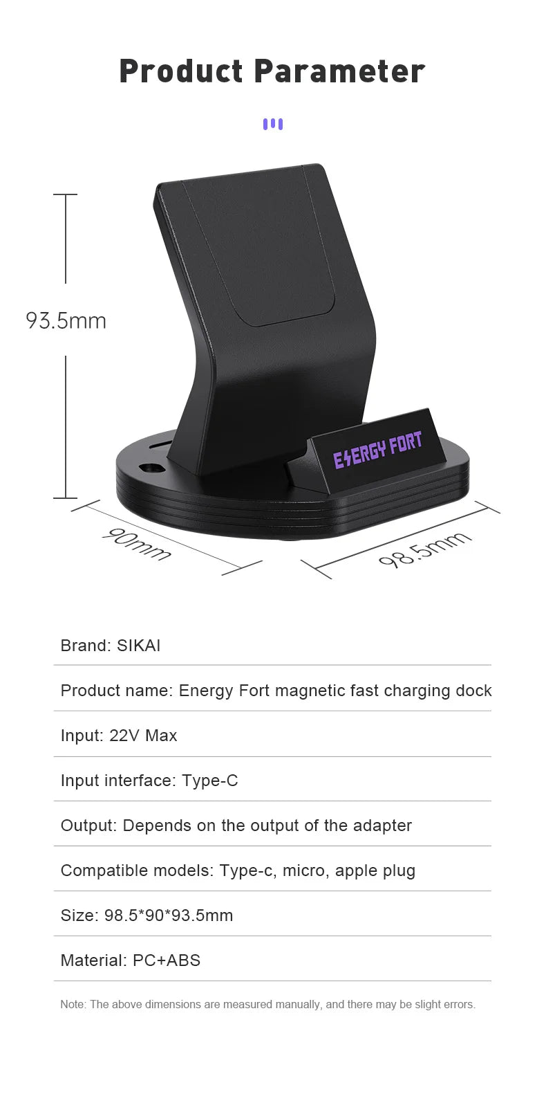 240W PD3.1 Magnetic Charging Dock for Xiaomi Redmi Huawei Samsung Super Quick Wireless Charger Stand Holder