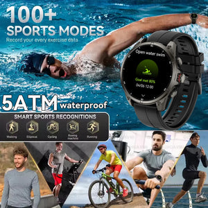 New For Huawei Ultra Hot sale GPS SmartWatch Men AMOLED HD Precise GPS Compass BT Call Health Monitor 5ATM Waterproof SWIM Watch
