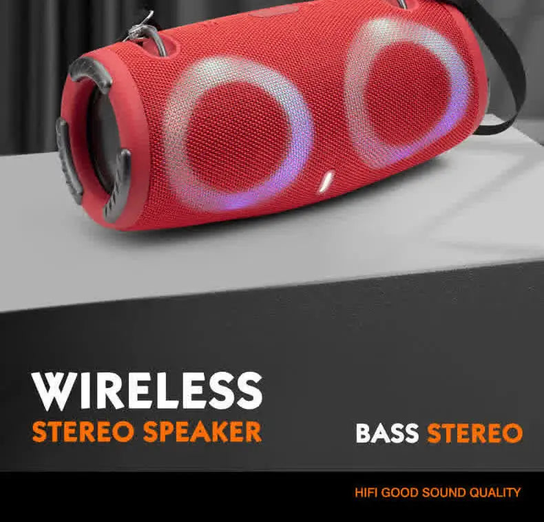 Carpbaba XTREME3R Portable Waterproof Power Bluetooth Speaker Wireless Subwoofer 360 Stereo Surround TWS FM Boom Box