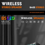 Carpbaba XTREME3R Portable Waterproof Power Bluetooth Speaker Wireless Subwoofer 360 Stereo Surround TWS FM Boom Box