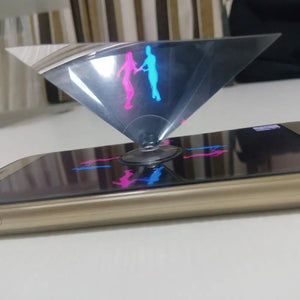 3D Holographic Projection DIY Science Experiment Technology Products Kids Phone 3D Hologram Display Projector Stand Tecnologia