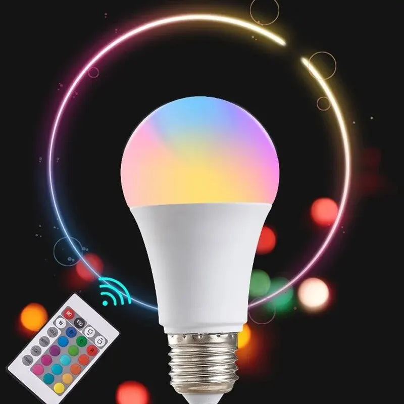 “Foco LED RGB 16 Colores Prolectronick”