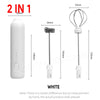 Wireless Milk Frother Electric Type-C Handheld Blender Stainless Steel Mini Coffee Maker Whisk Mixer For Coffee Cappuccino Cream