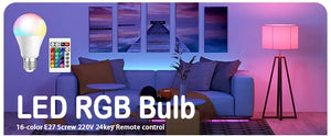 “Foco LED RGB 16 Colores Prolectronick”