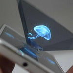 3D Holographic Projection DIY Science Experiment Technology Products Kids Phone 3D Hologram Display Projector Stand Tecnologia
