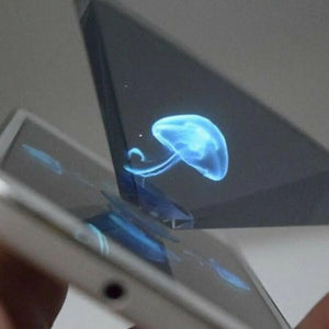 3D Holographic Projection DIY Science Experiment Technology Products Kids Phone 3D Hologram Display Projector Stand Tecnologia