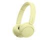 Audífonos Inalámbricos Sony Wh-ch520 Color Amarillo