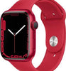 Apple Watch Series 9 [GPS + Cellular 41mm] (Product) Red Carcasa de Aluminio con Banda Deportiva Roja, M/L