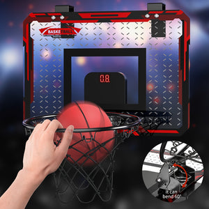 Indoor Basketball Hoop For Kids - Mini Basketball Hoop With 2 Balls -  For Boys & Girls - Suitable for Indoor Play - Perfect Gift for Kids