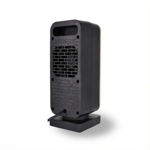 500W Portable Ceramic Electric Space Heater, Quiet, Square Shape, Tip-over Protection - 110-130V US Plug, No Energy Efficiency Rating, for Bedroom, Living Room, Office